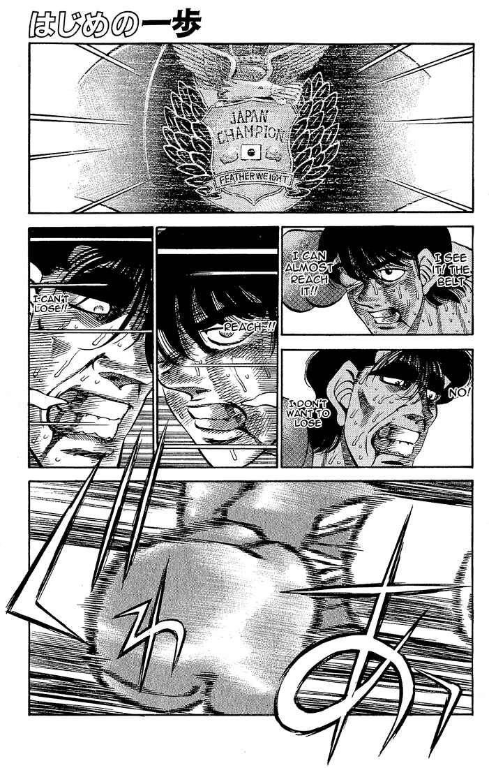 Hajime no Ippo Chapter 286 page 0