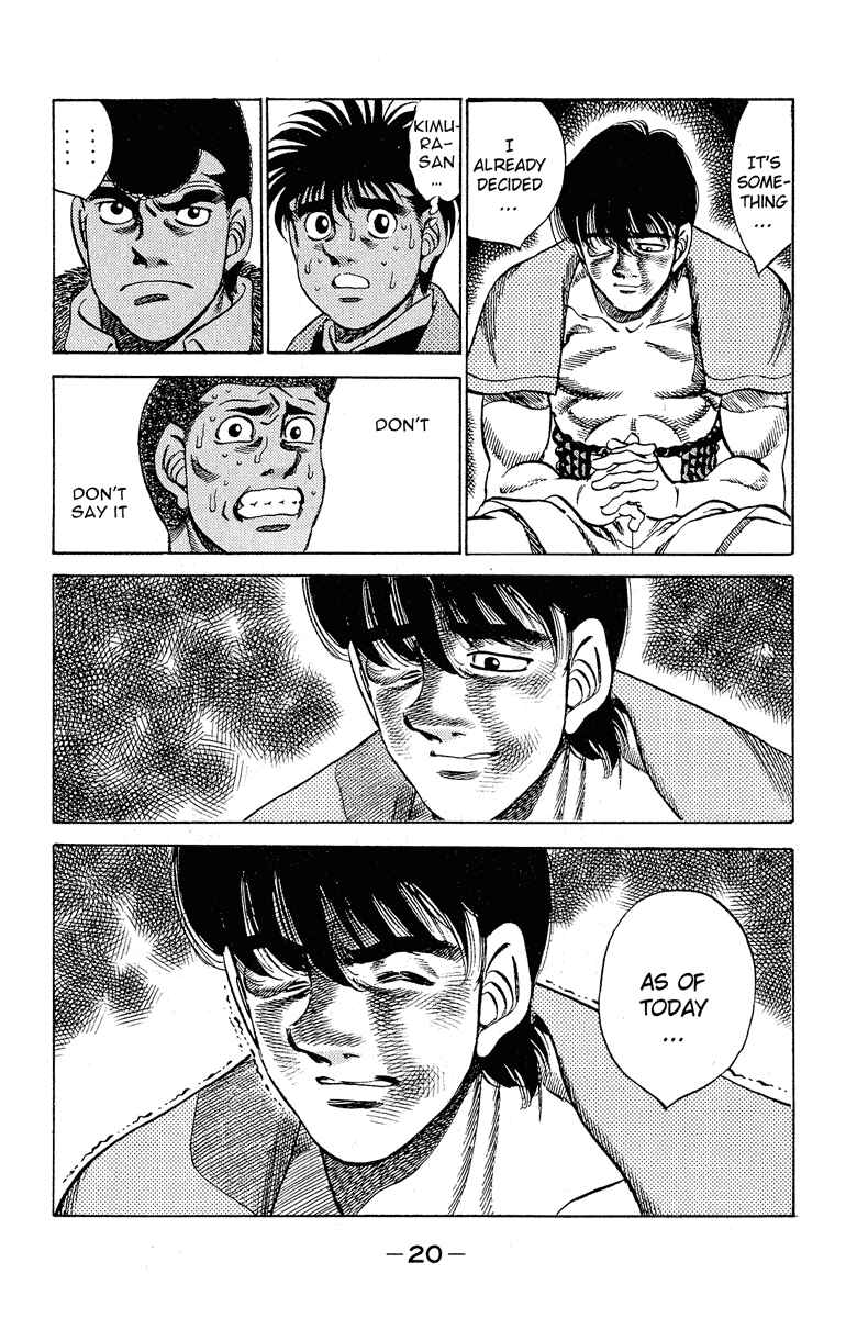 Hajime no Ippo Chapter 288 page 18
