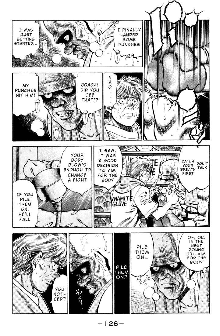 Hajime no Ippo Chapter 350 page 1