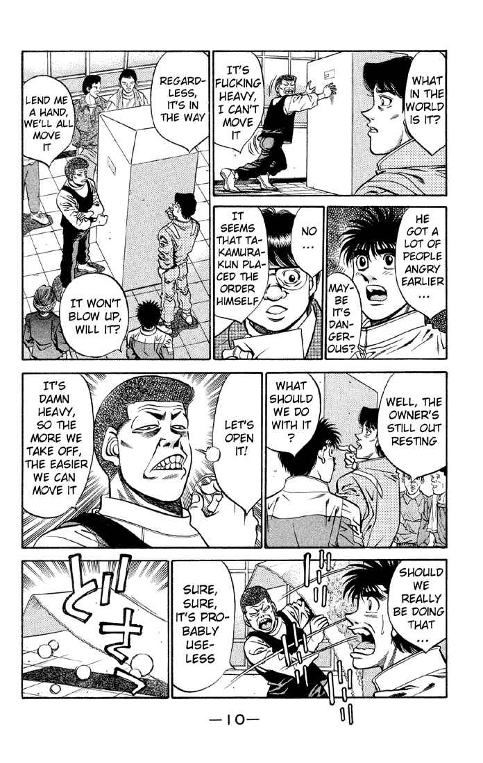 Hajime no Ippo Chapter 398 page 9