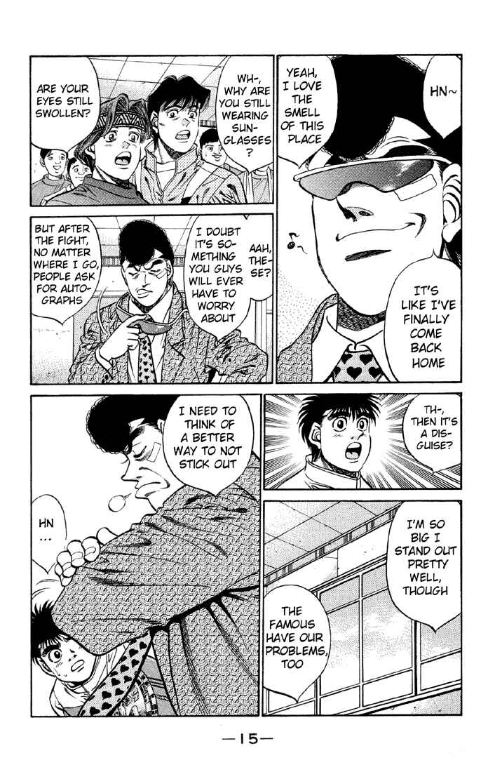 Hajime no Ippo Chapter 398 page 14