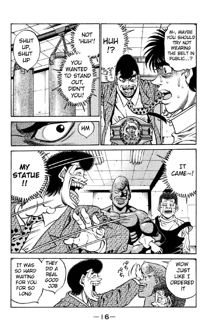 Hajime no Ippo Chapter 398 page 15