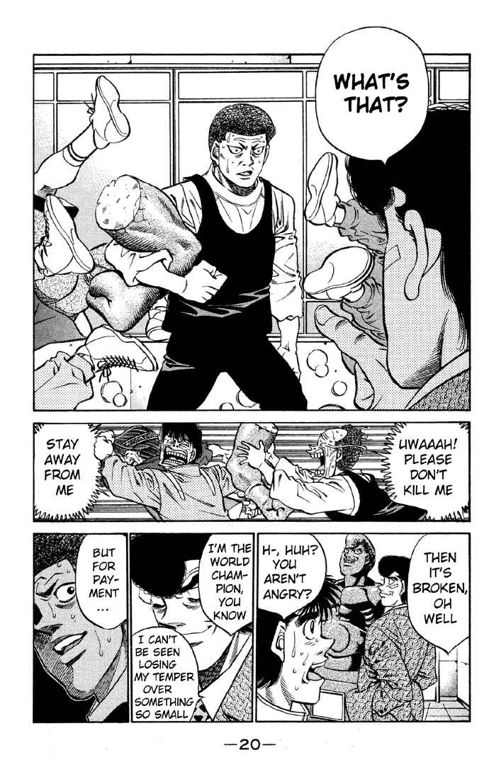 Hajime no Ippo Chapter 398 page 19