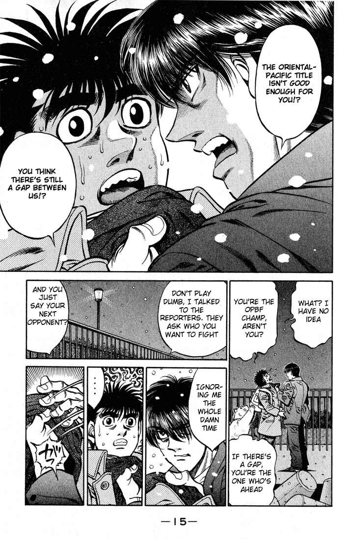 Hajime no Ippo Chapter 416 page 15