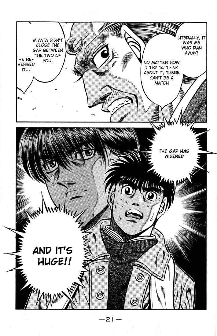 Hajime no Ippo Chapter 416 page 21
