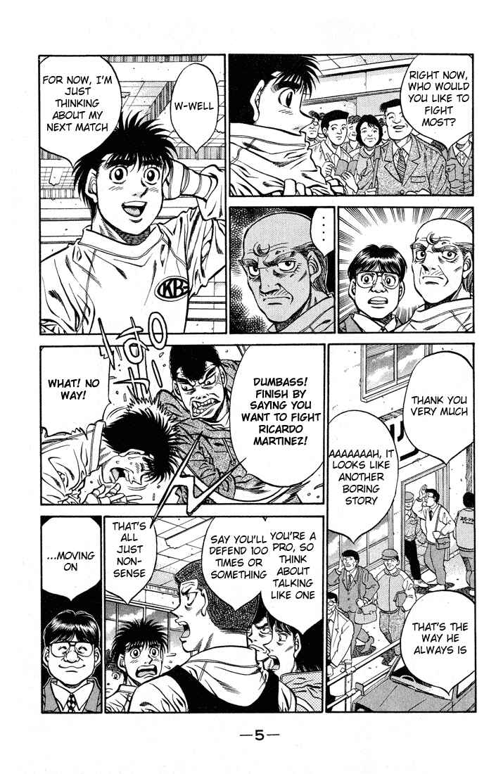 Hajime no Ippo Chapter 416 page 5