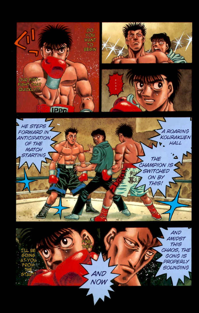 Hajime no Ippo Chapter 481 page 3