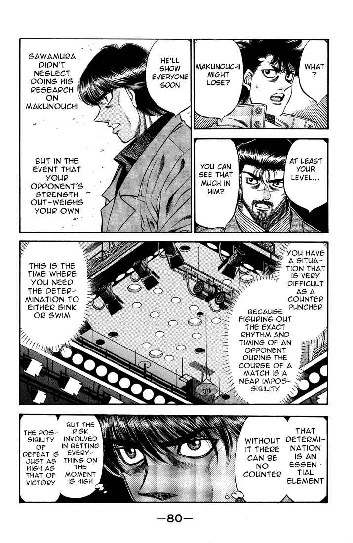 Hajime no Ippo Chapter 487 page 5