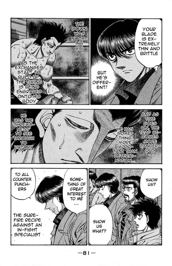 Hajime no Ippo Chapter 487 page 6