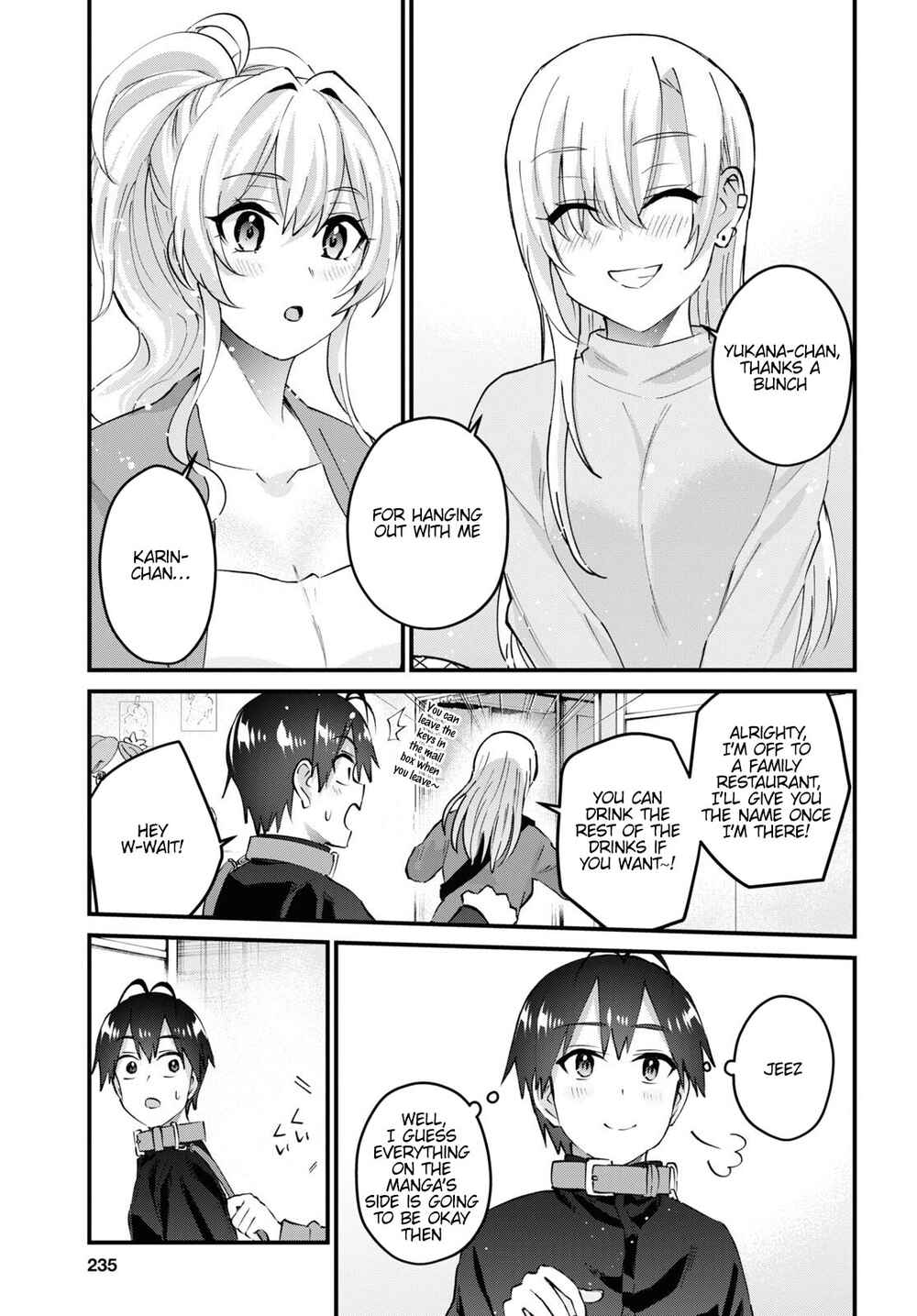 Hajimete no Gal Chapter 145 page 15