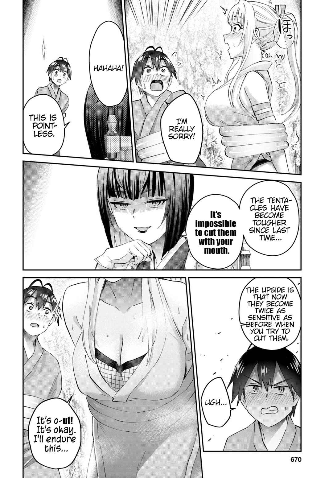 Hajimete no Gal Chapter 164 page 8
