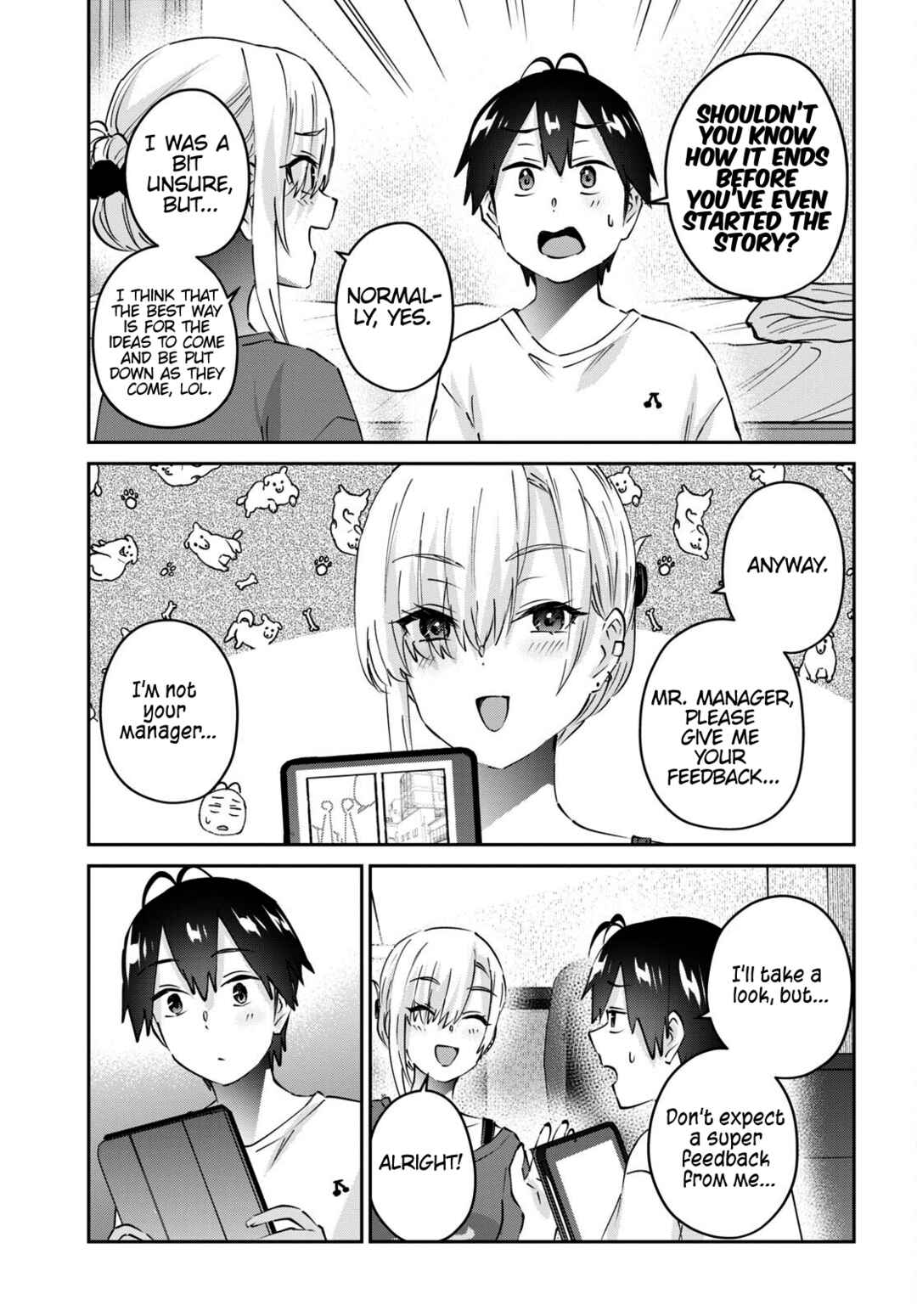 Hajimete no Gal Chapter 169 page 7