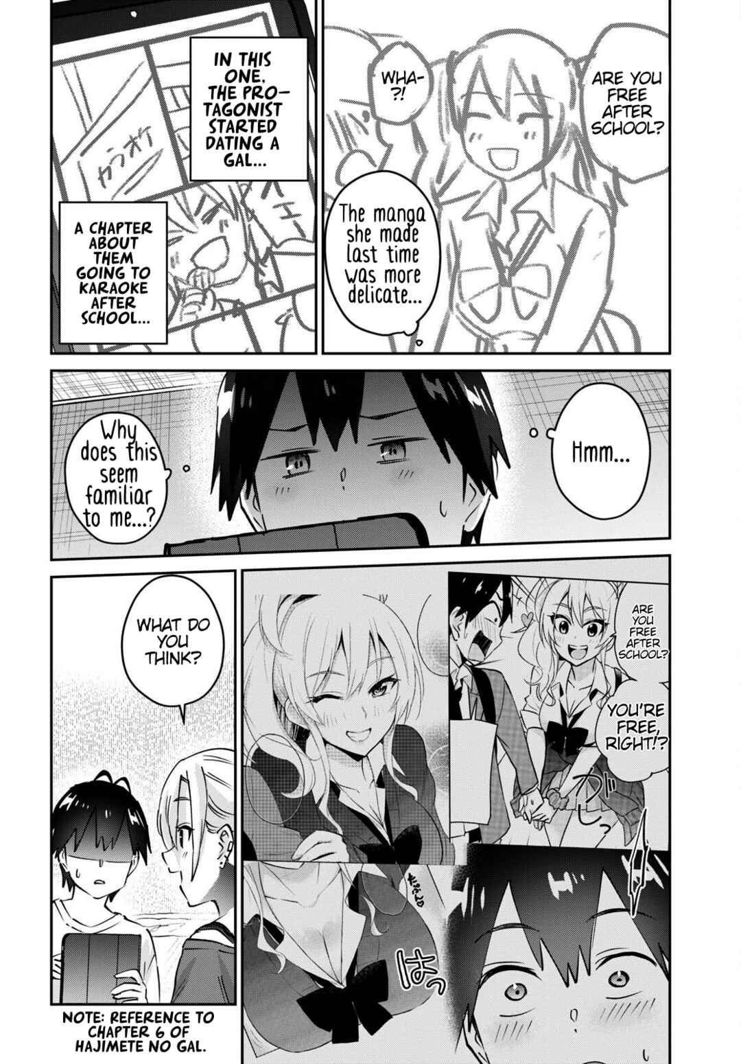 Hajimete no Gal Chapter 169 page 8