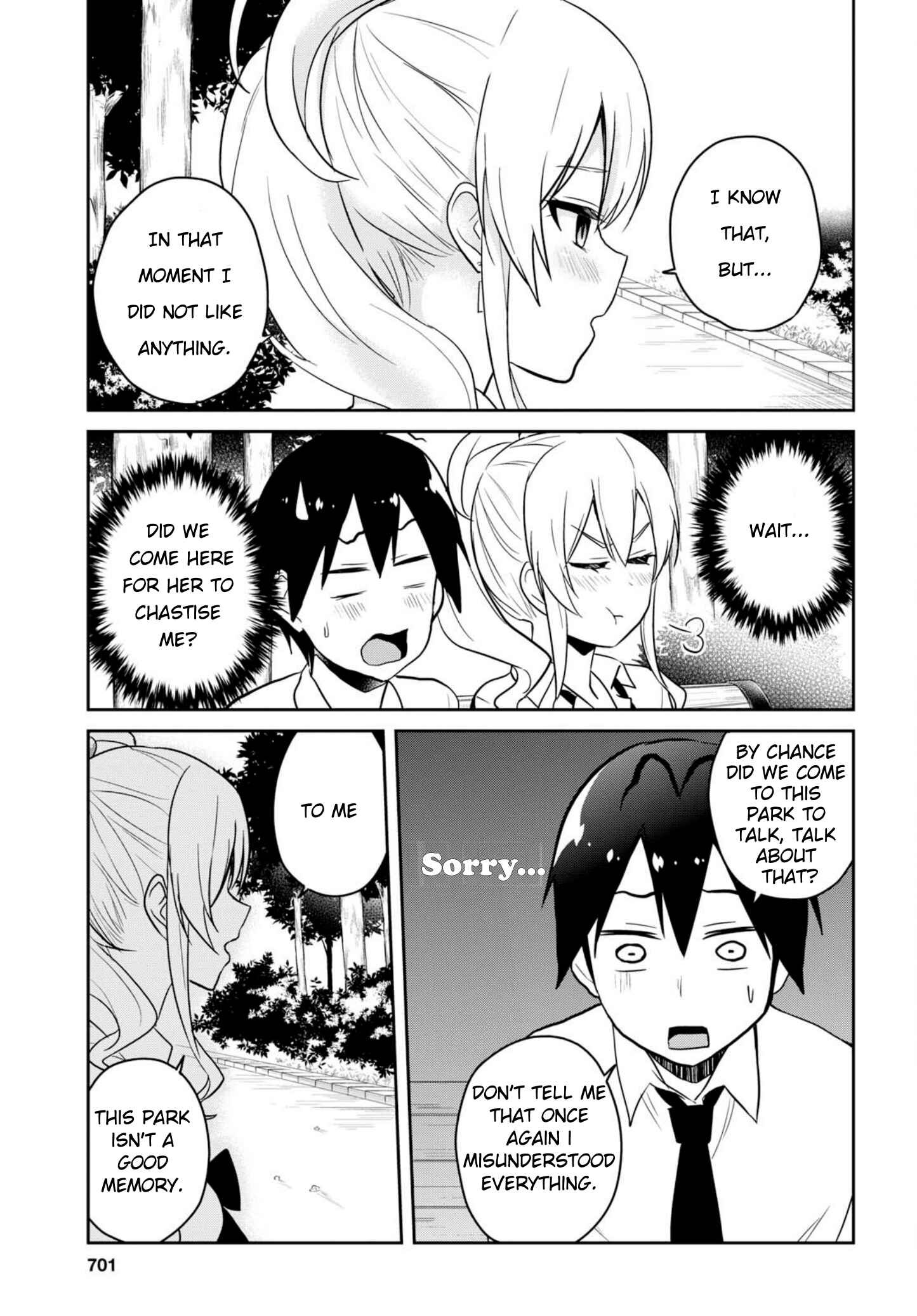 Hajimete no Gal Chapter 63 page 10