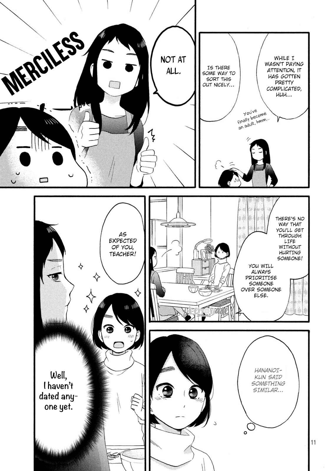 Hananoi-kun to Koi no Yamai Chapter 7 page 11