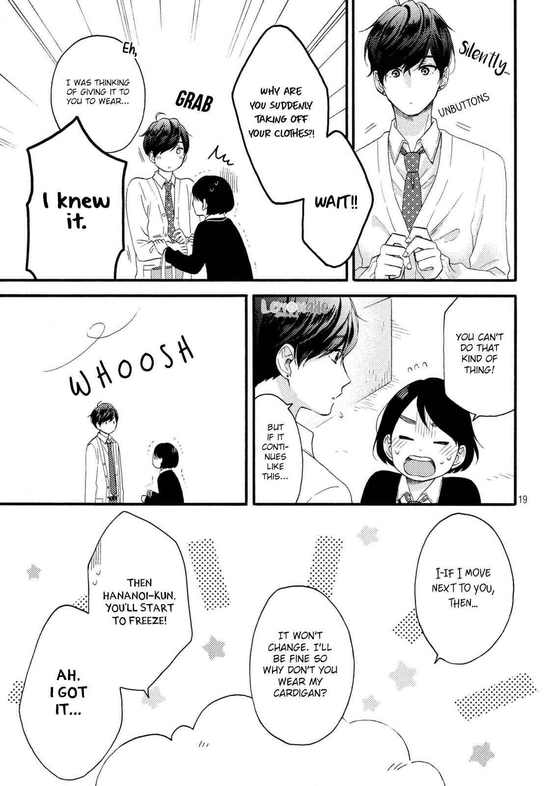 Hananoi-kun to Koi no Yamai Chapter 7 page 19
