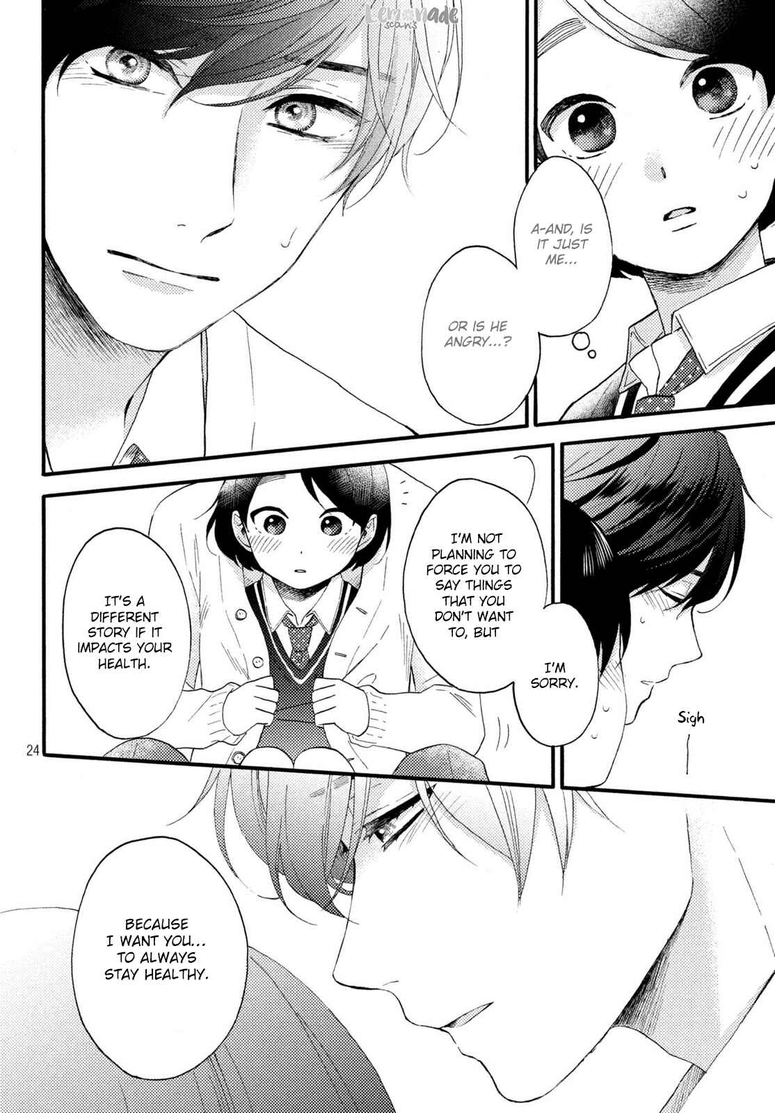 Hananoi-kun to Koi no Yamai Chapter 7 page 24
