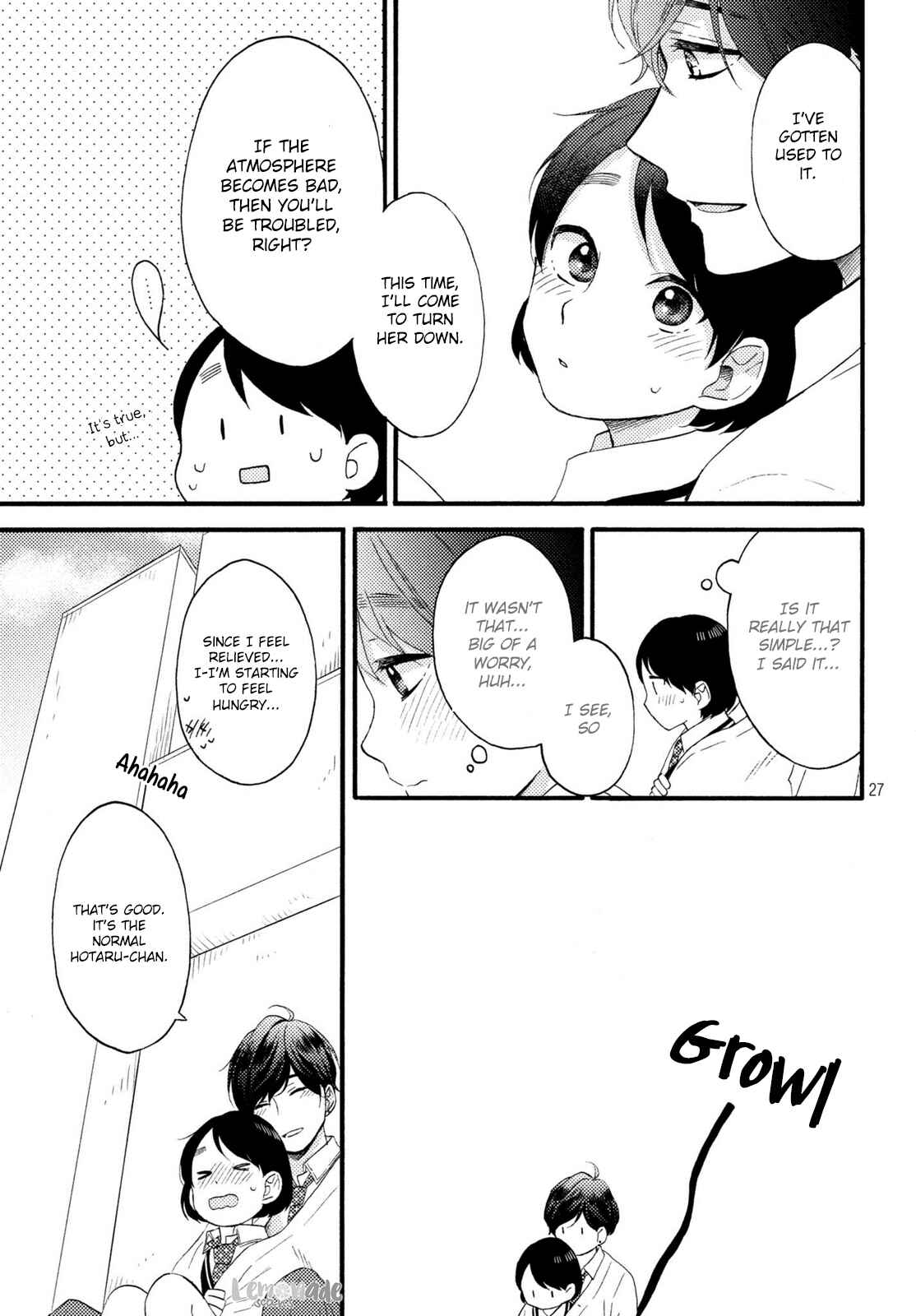 Hananoi-kun to Koi no Yamai Chapter 7 page 27