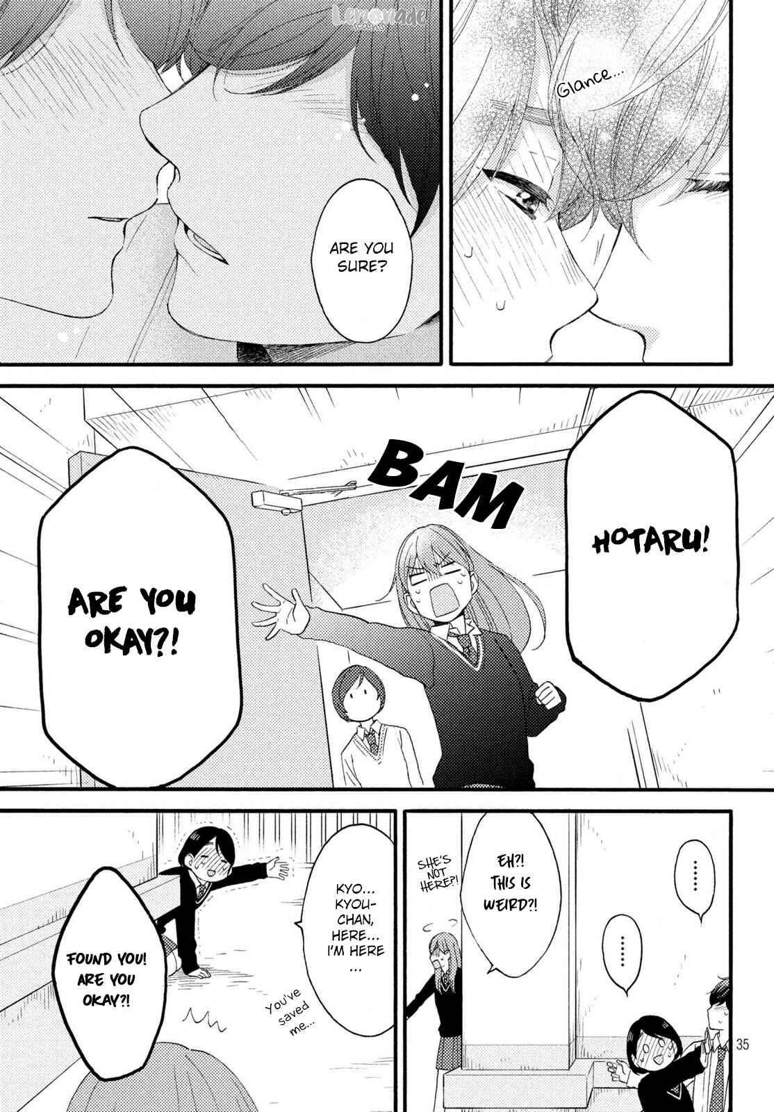Hananoi-kun to Koi no Yamai Chapter 7 page 35
