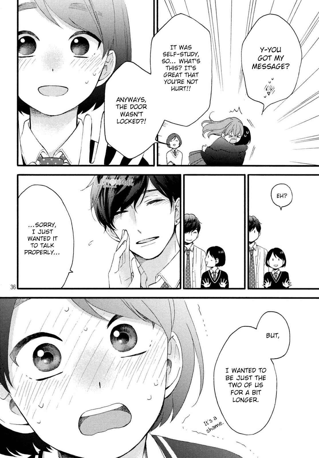 Hananoi-kun to Koi no Yamai Chapter 7 page 36