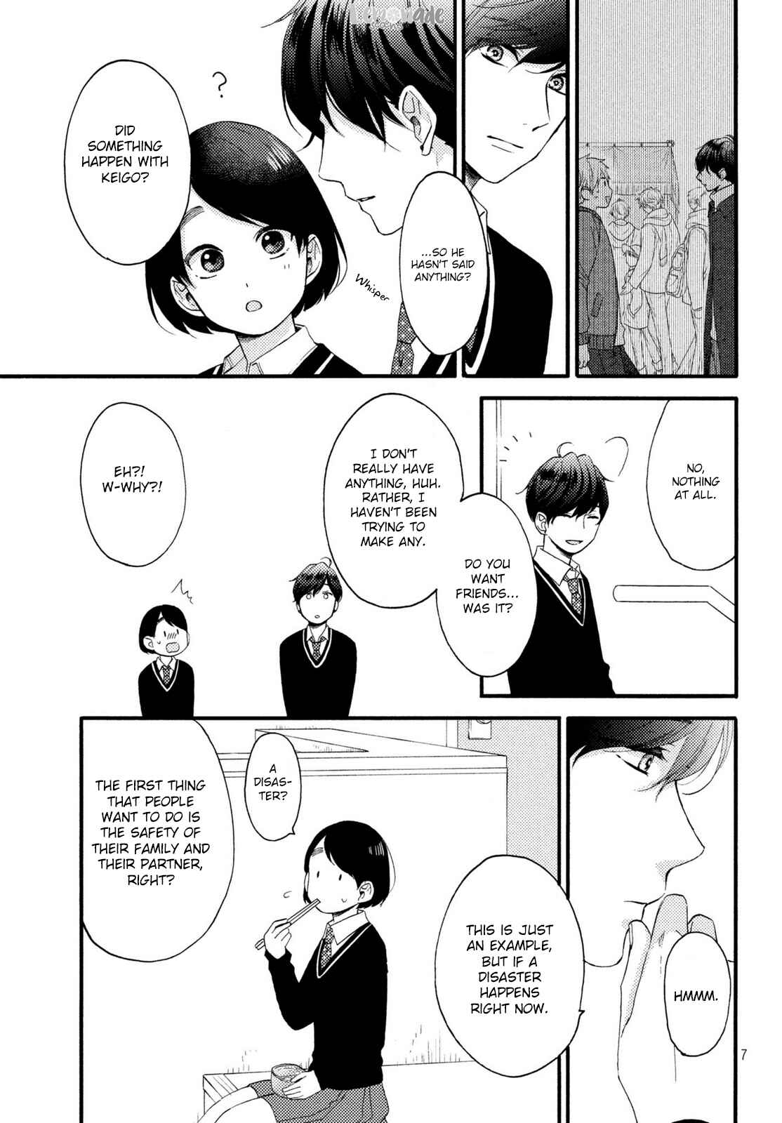 Hananoi-kun to Koi no Yamai Chapter 7 page 7