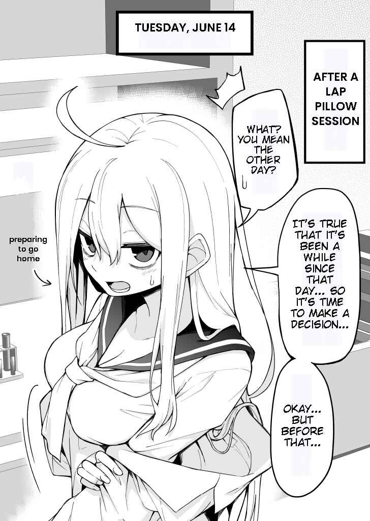 Hanashi ga Susumu Goto ni Me no Kuma ga Kieteiku Onnanoko Chapter 6 page 0