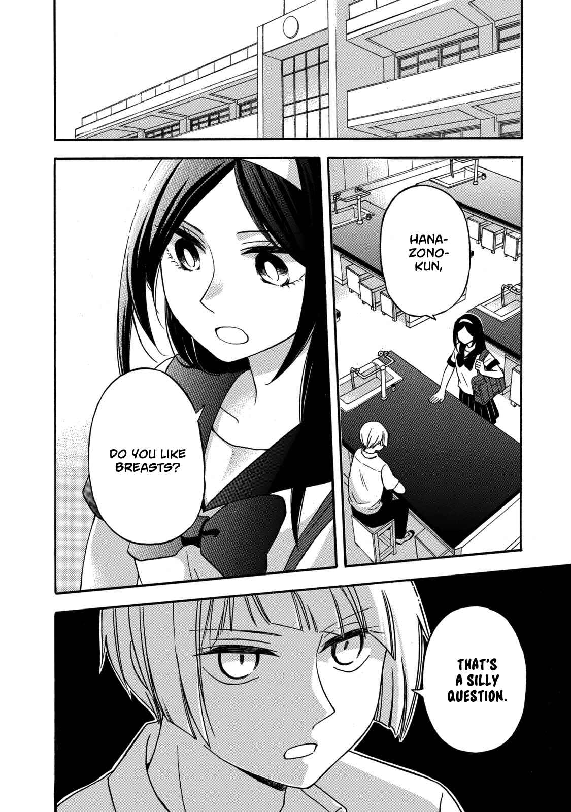 Hanazono-kun to Kazoe-san no Fukakai na Houkago Chapter 11 page 1