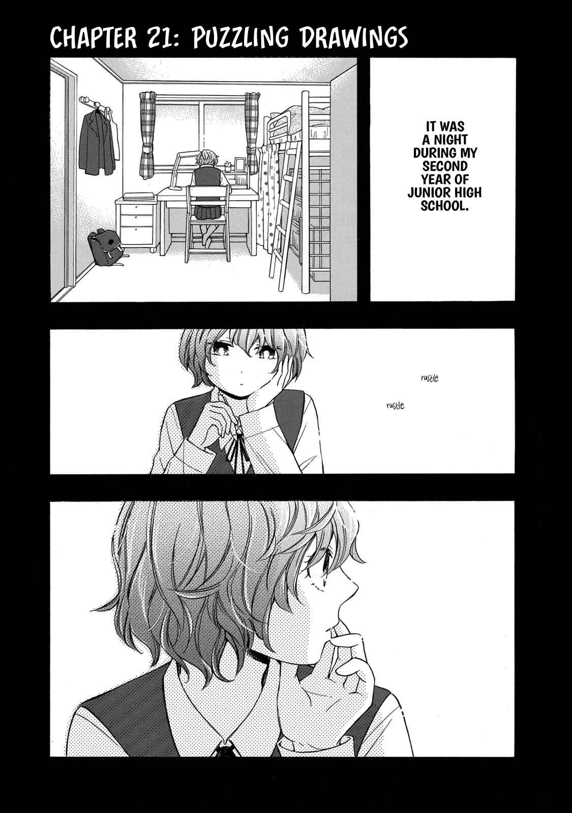 Hanazono-kun to Kazoe-san no Fukakai na Houkago Chapter 21 page 0