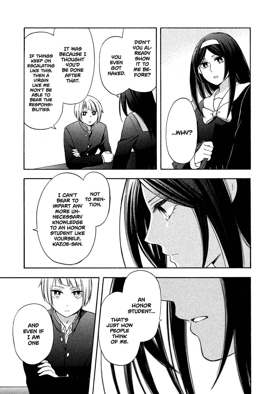 Hanazono-kun to Kazoe-san no Fukakai na Houkago Chapter 4 page 14