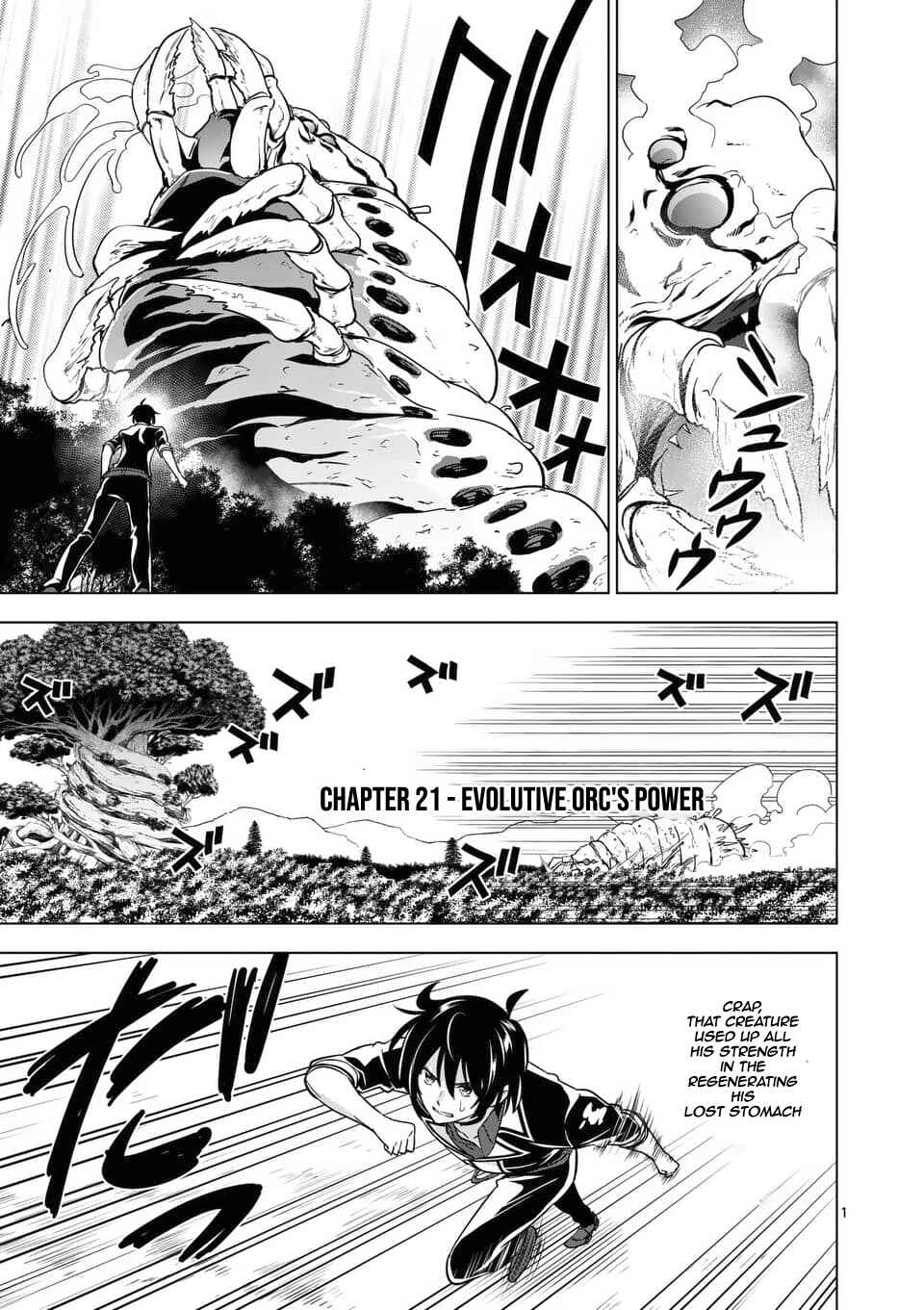 Happy Harem Making with the Mightiest Orc! Chapter 21 page 1