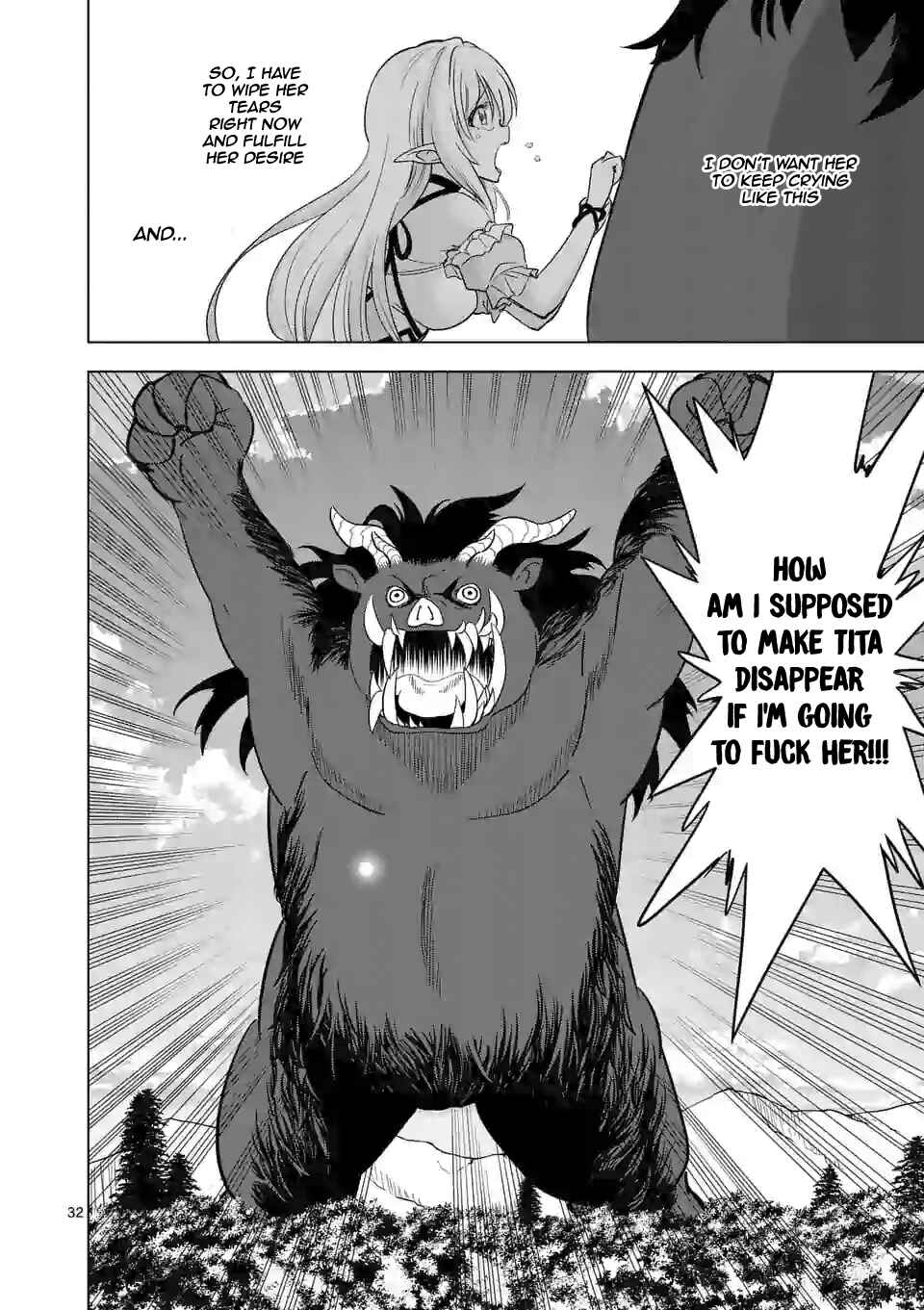 Happy Harem Making with the Mightiest Orc! Chapter 21 page 32