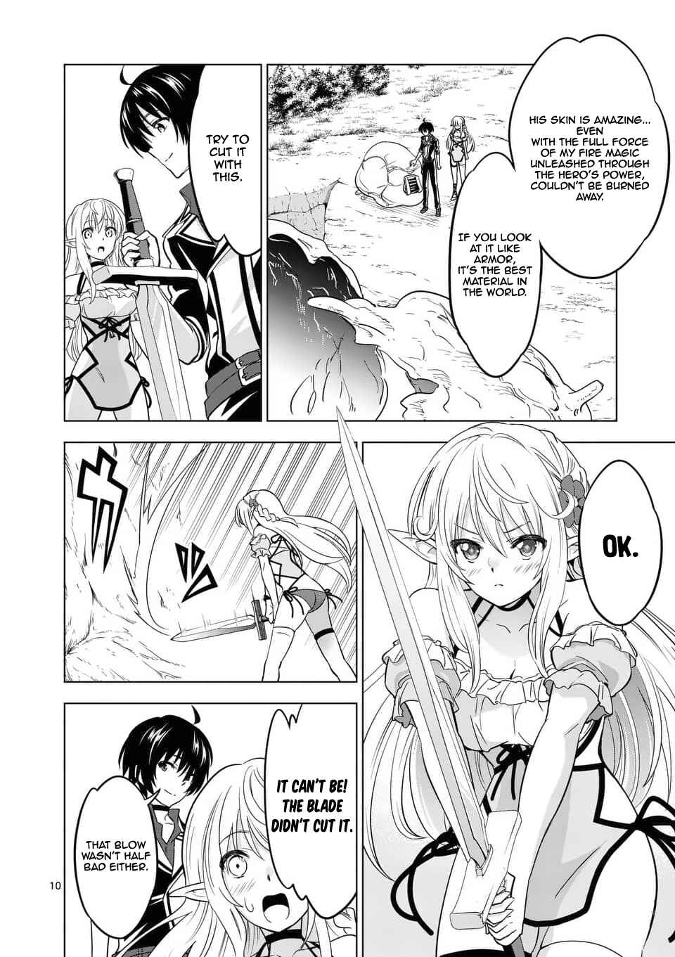 Happy Harem Making with the Mightiest Orc! Chapter 23 page 10