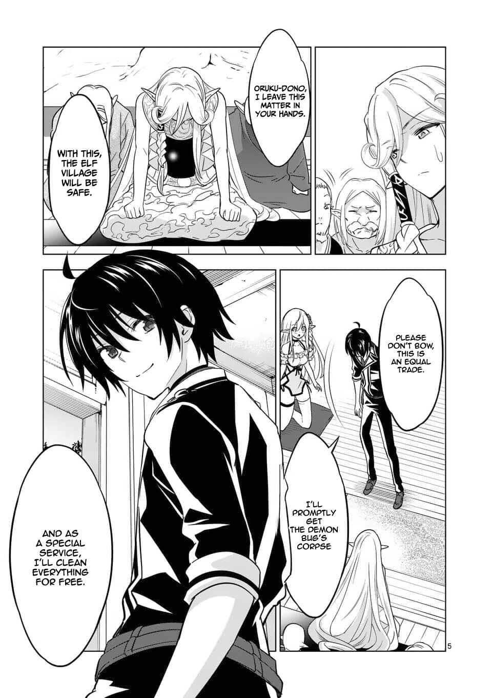 Happy Harem Making with the Mightiest Orc! Chapter 23 page 5