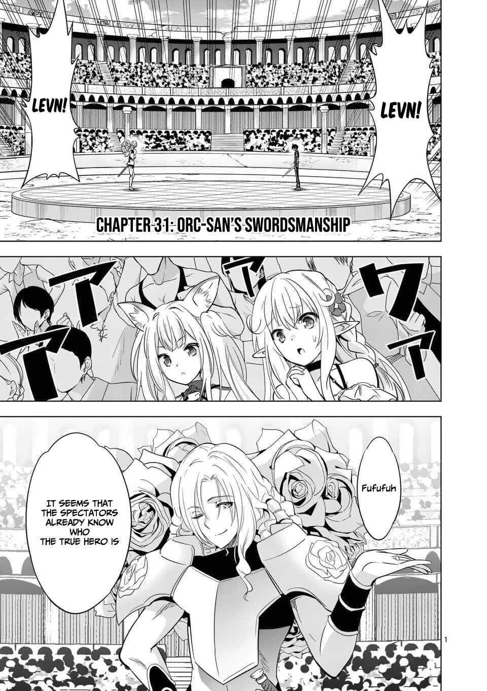 Happy Harem Making with the Mightiest Orc! Chapter 31 page 1