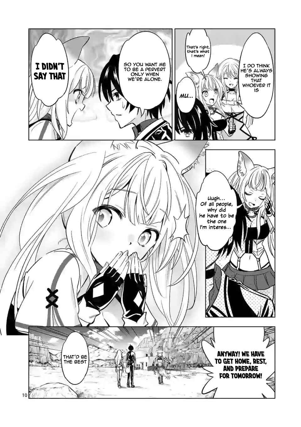 Happy Harem Making with the Mightiest Orc! Chapter 35 page 10