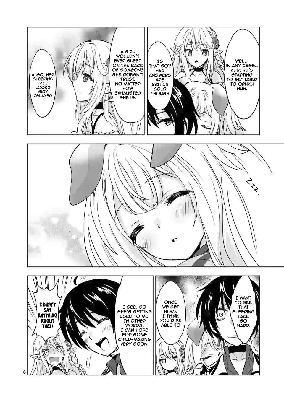Happy Harem Making with the Mightiest Orc! Chapter 35 page 8