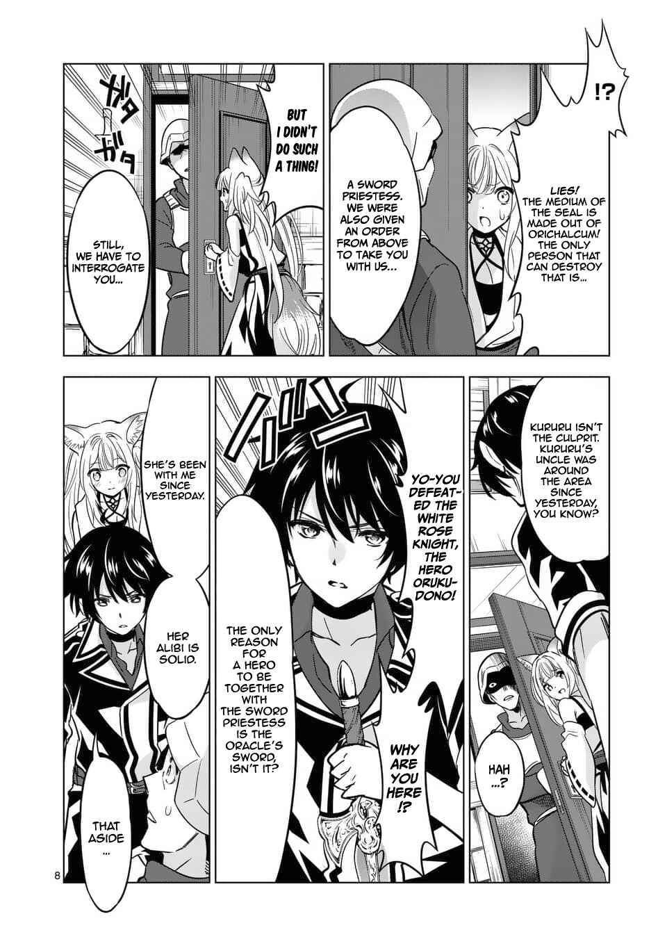 Happy Harem Making with the Mightiest Orc! Chapter 37 page 7