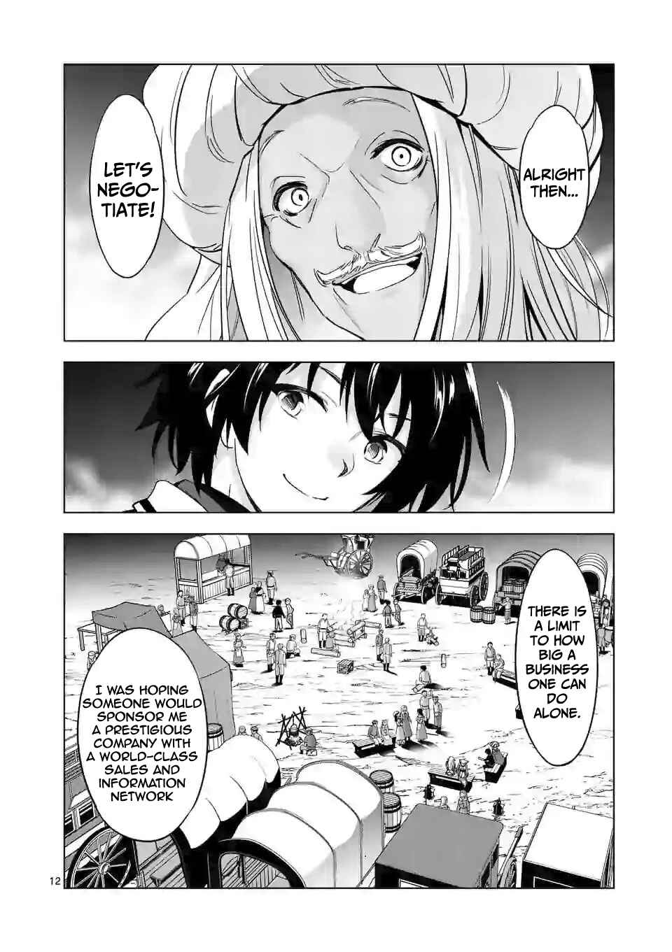 Happy Harem Making with the Mightiest Orc! Chapter 41.2 page 1
