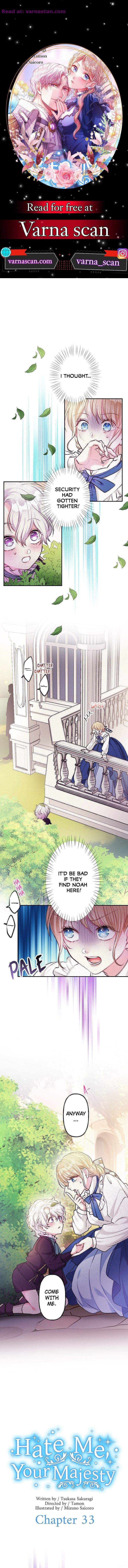 Hate Me, Your Majesty Chapter 33 page 0