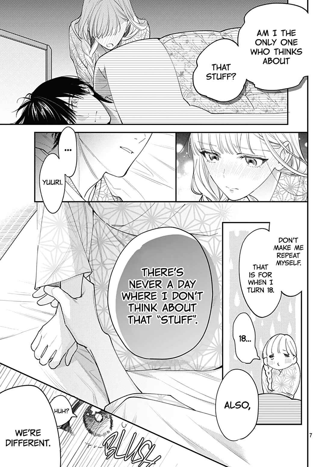 Hayaku Shitai Futari Chapter 50.5 page 8