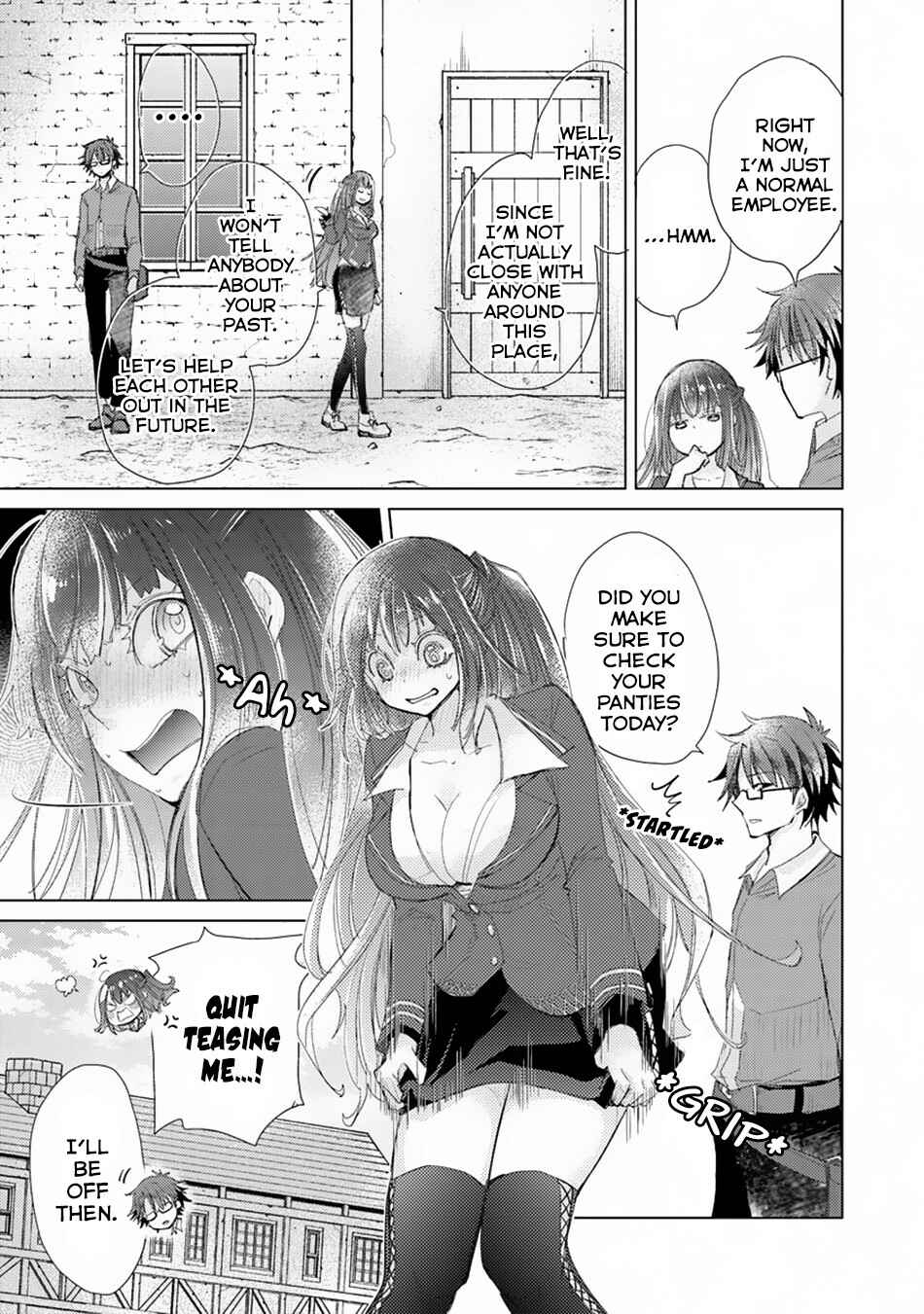 Hazure Skill "Kage ga Usui" o Motsu Guild Shokuin ga, Jitsuwa Densetsu no Ansatsusha Chapter 4 page 9