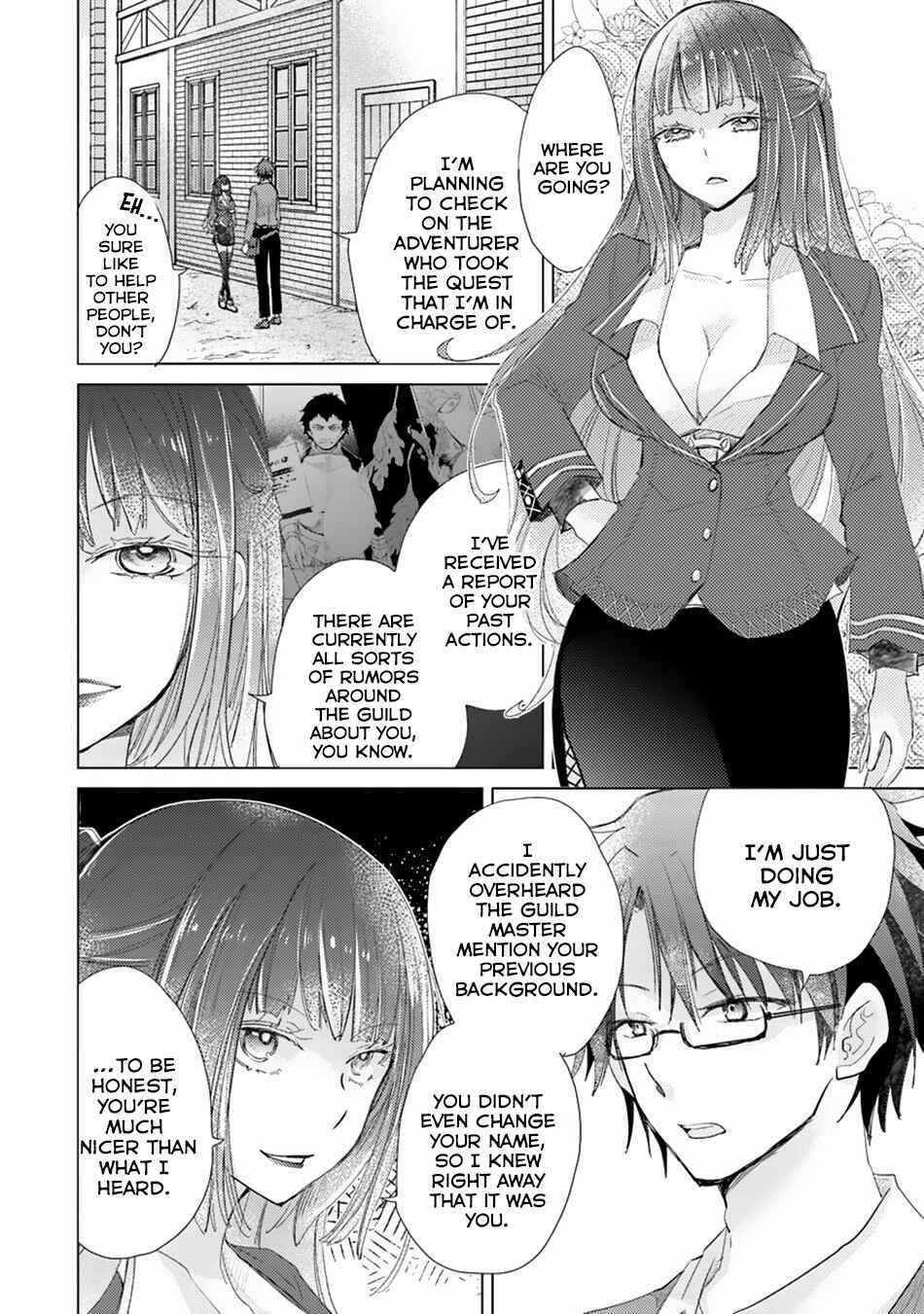 Hazure Skill "Kage ga Usui" o Motsu Guild Shokuin ga, Jitsuwa Densetsu no Ansatsusha Chapter 4 page 8