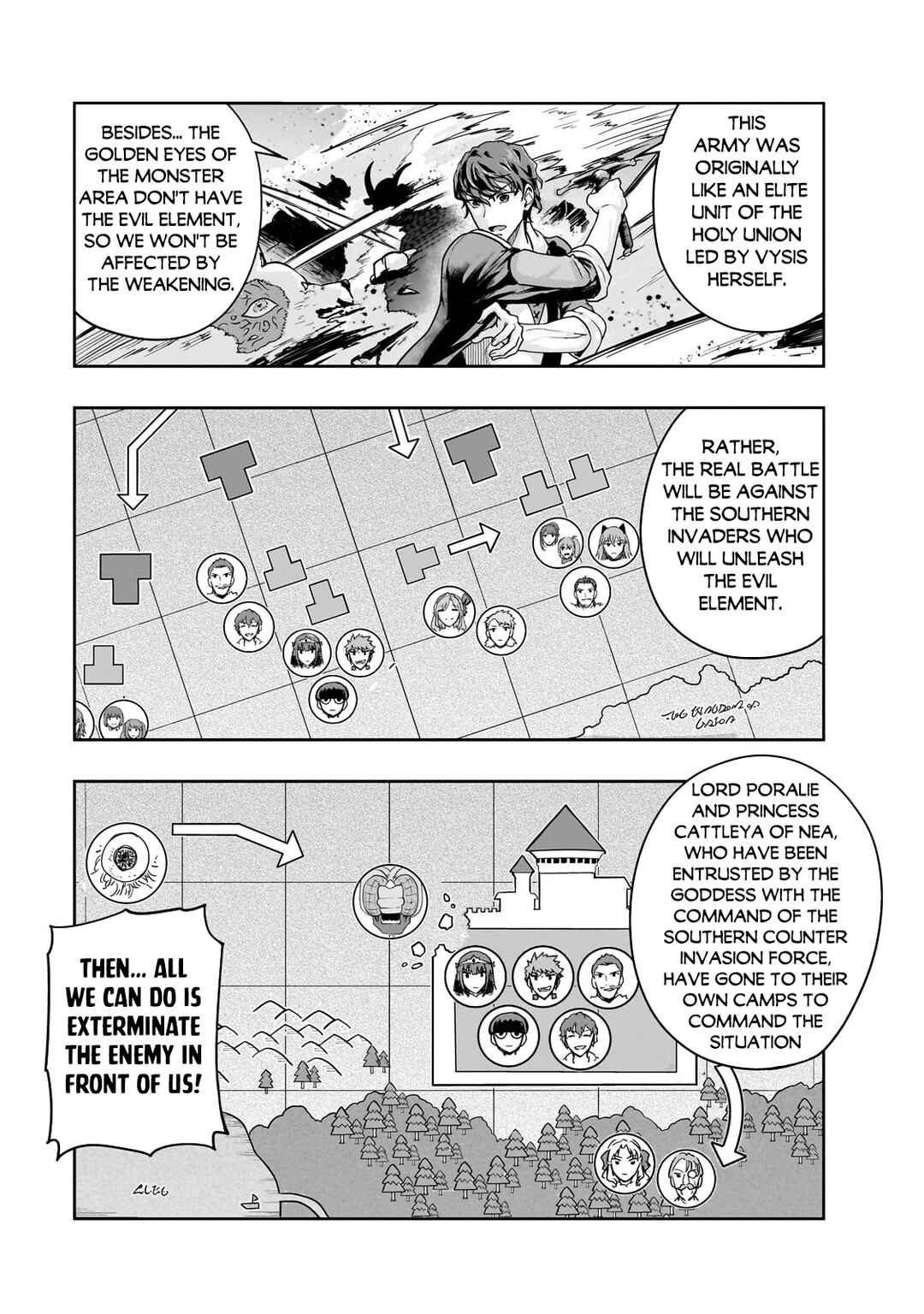 Hazure Waku no [Joutai Ijou Skill] de Saikyou ni Natta Ore ga Subete o Juurin Suru made Chapter 50.1 page 3