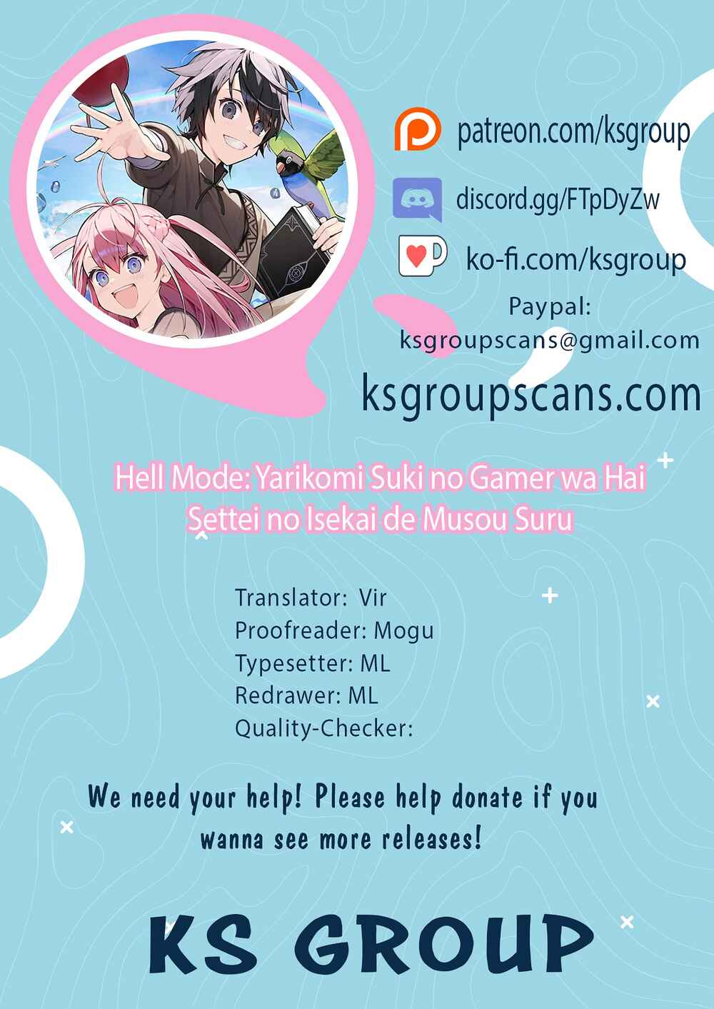 Hell Mode ~Yarikomi Suki no Gamer wa Hai Settei no Isekai de Musou Suru~ Chapter 28 page 0