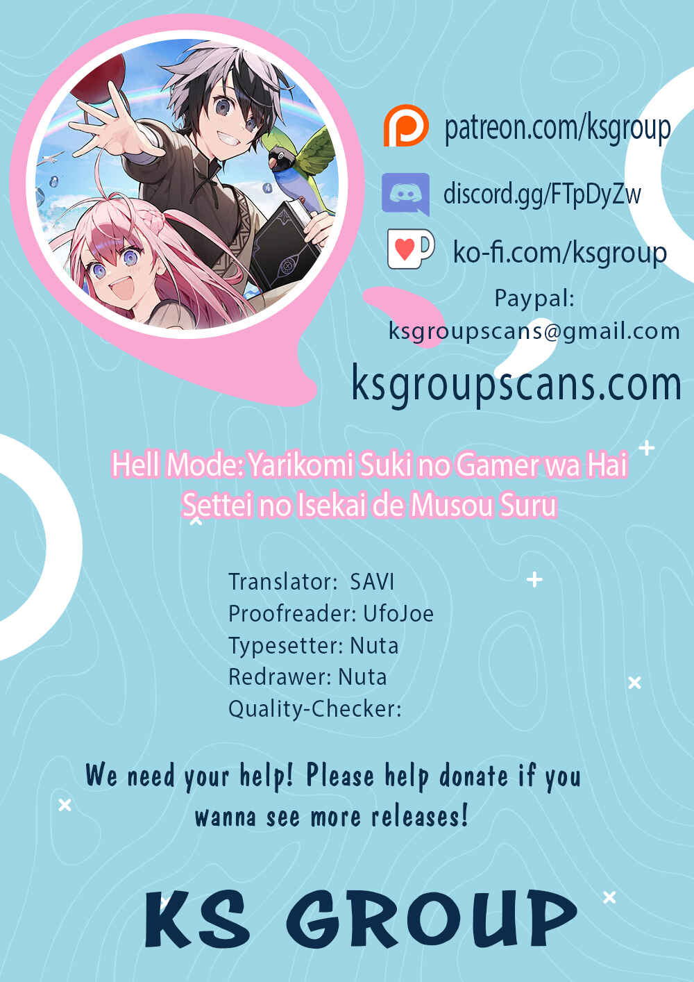 Hell Mode ~Yarikomi Suki no Gamer wa Hai Settei no Isekai de Musou Suru~ Chapter 50 page 0