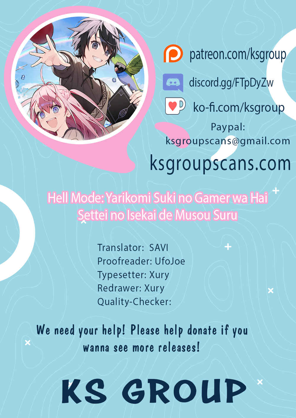 Hell Mode ~Yarikomi Suki no Gamer wa Hai Settei no Isekai de Musou Suru~ Chapter 69 page 0