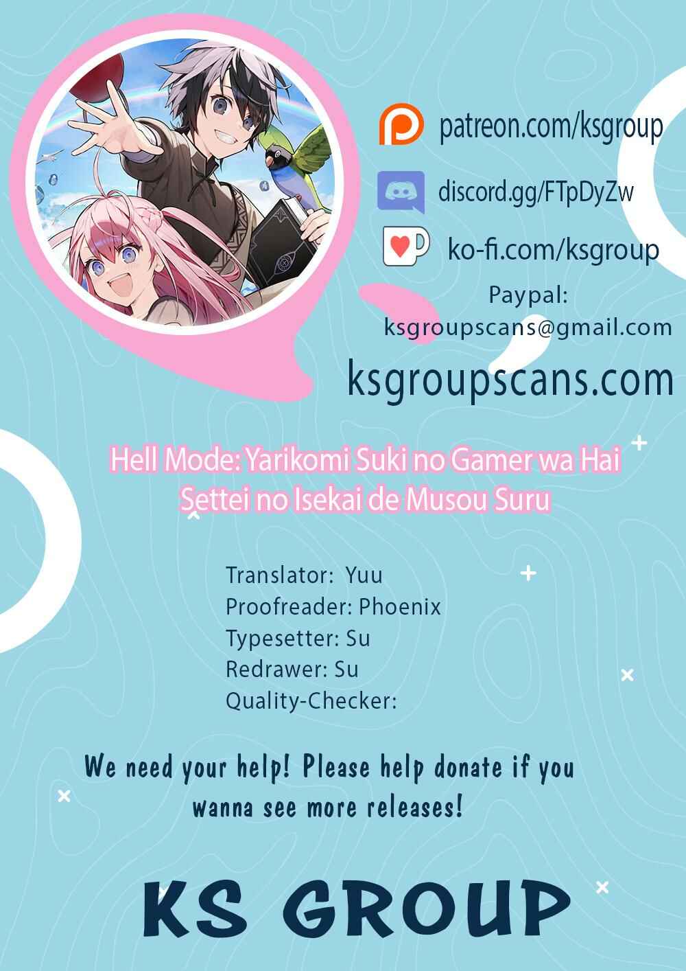Hell Mode ~Yarikomi Suki no Gamer wa Hai Settei no Isekai de Musou Suru~ Chapter 7 page 0