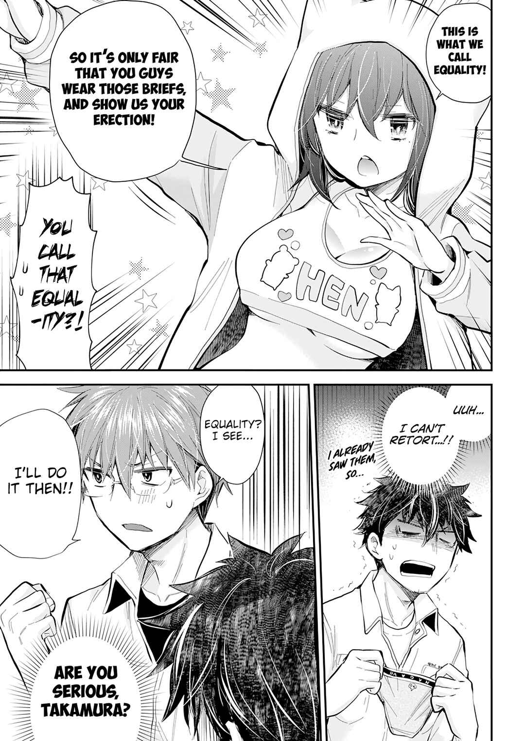 Henjo ~Hen na Joshi Kousei Amaguri Senko~ Chapter 110 page 13