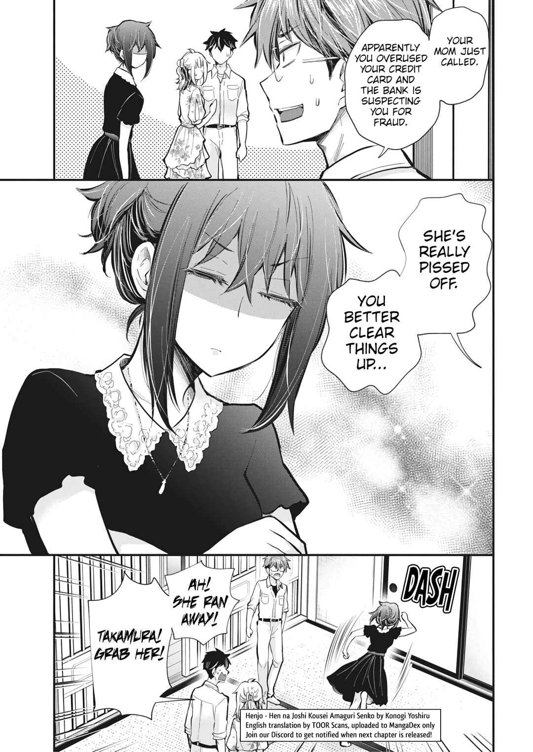Henjo ~Hen na Joshi Kousei Amaguri Senko~ Chapter 125 page 19