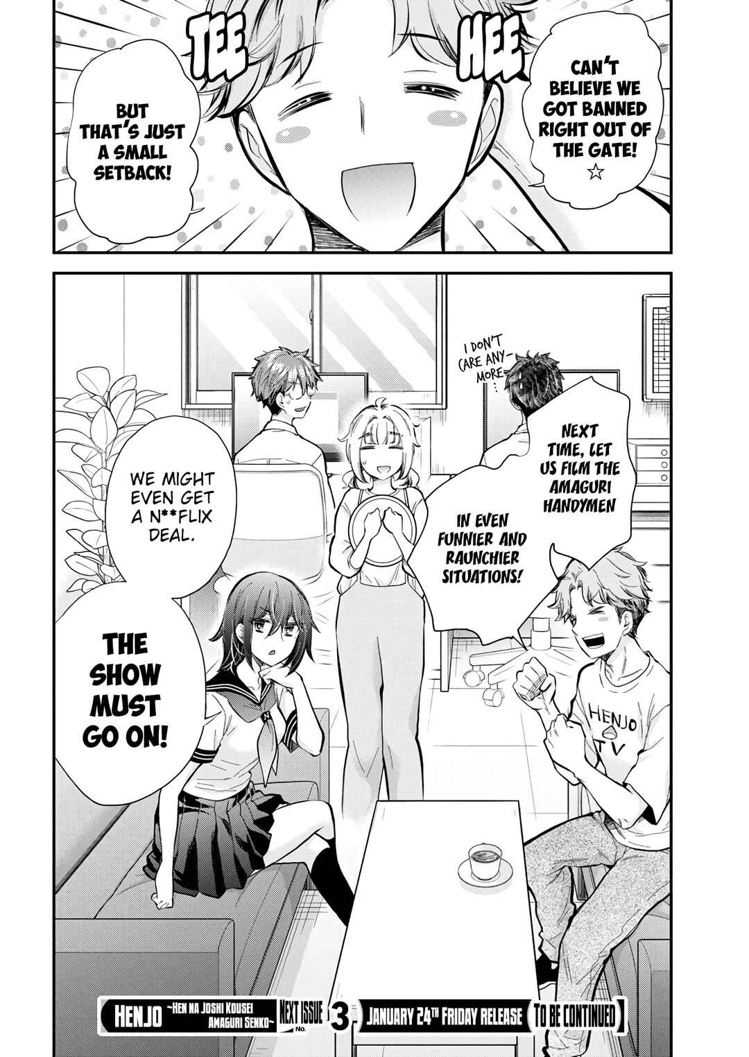 Henjo ~Hen na Joshi Kousei Amaguri Senko~ Chapter 129 page 21